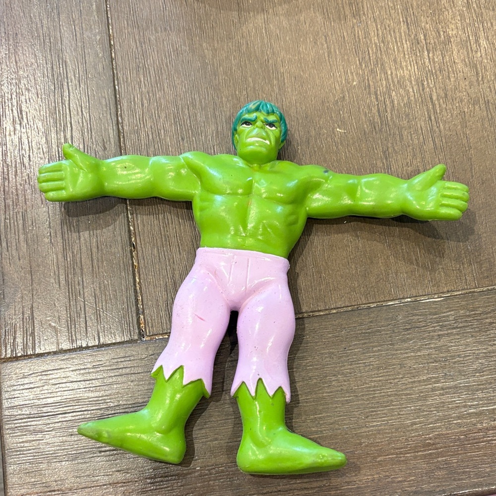 Vintage Marvel Super Hero The Incredible Hulk Bendable Figure by Just Toys1989